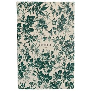 Gucci Floral Notebook - Green and Cream Floral New Sealed